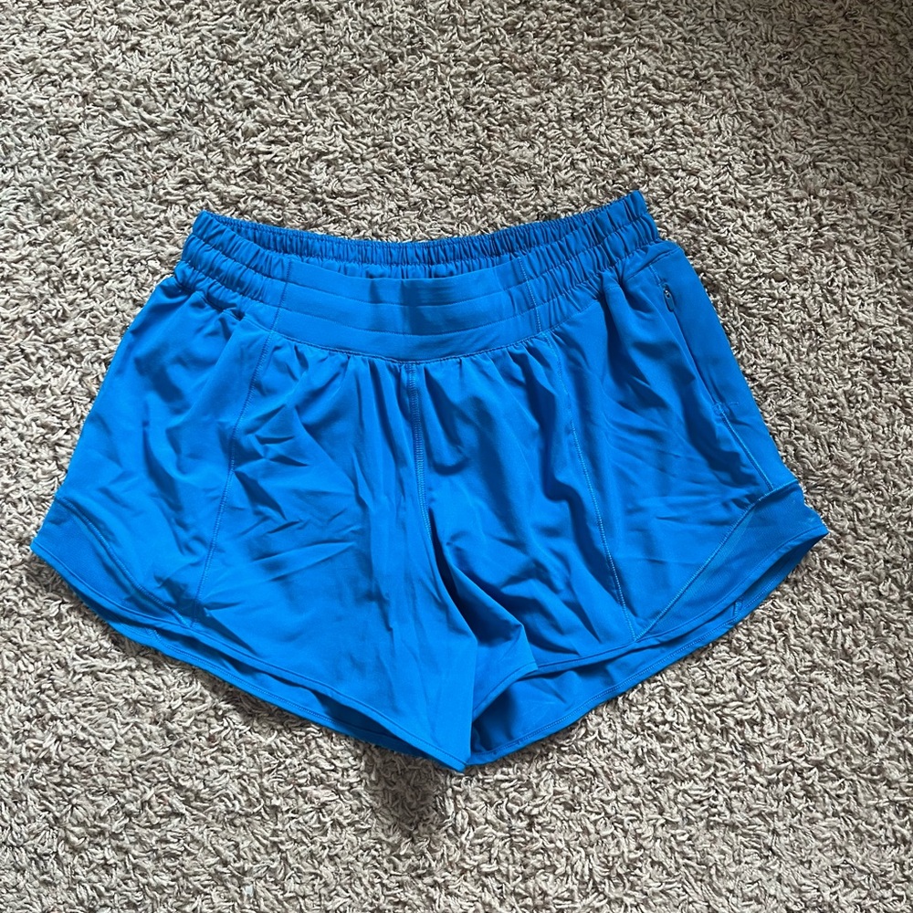 Lululemon Blue Hottie Hot Shorts